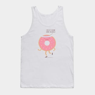 Donut workout Tank Top